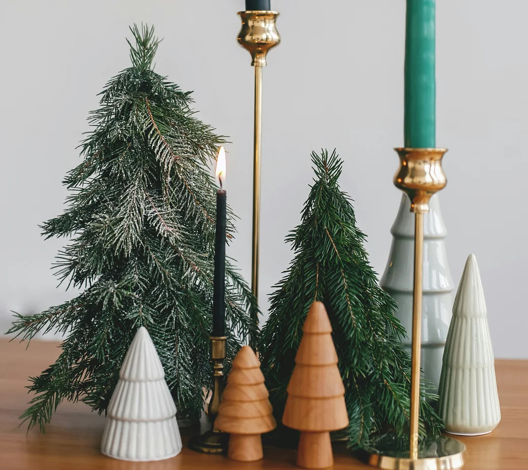 Vintage Ceramic Christmas Tree